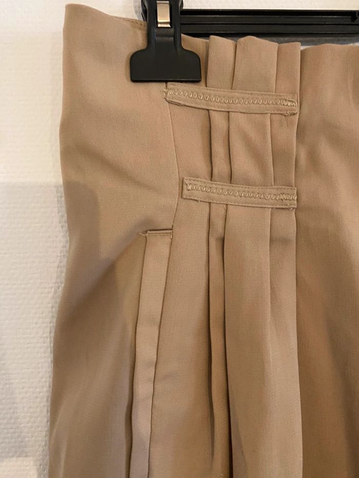 Short taille haute beige - photo numéro 2