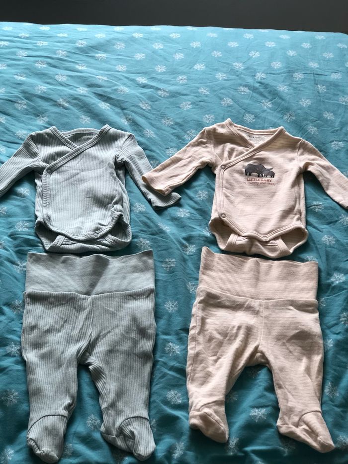 Lot ensemble bébé garçon 1 mois - photo numéro 3