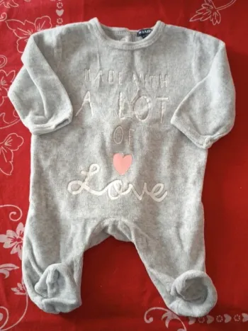 Lot de 5 pyjamas 1 mois