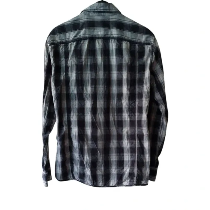 chemise carreaux homme taille M - photo numéro 3