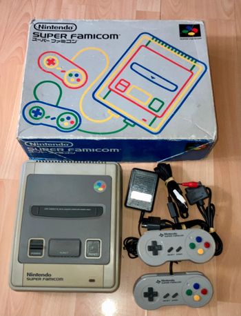 Console Super Famicom Complete en boîte JAP