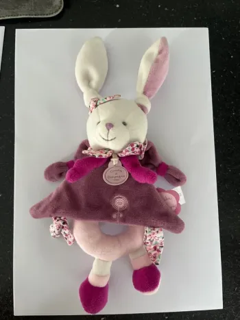 Doudou hochet Collection Cerise 🍒