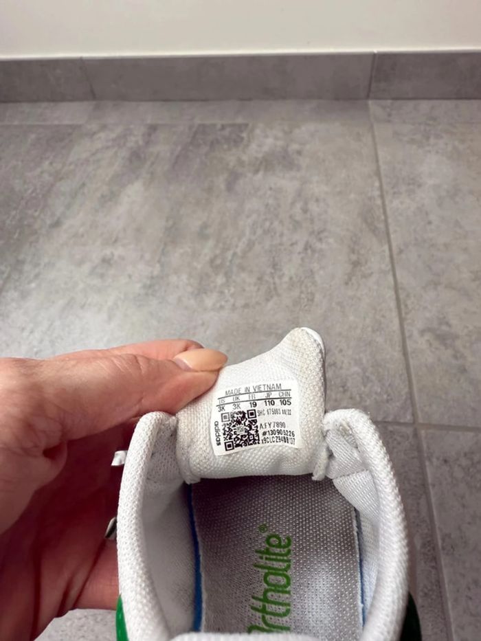 Baskets Adidas Stan Smith taille 19 unisexe super état - photo numéro 5