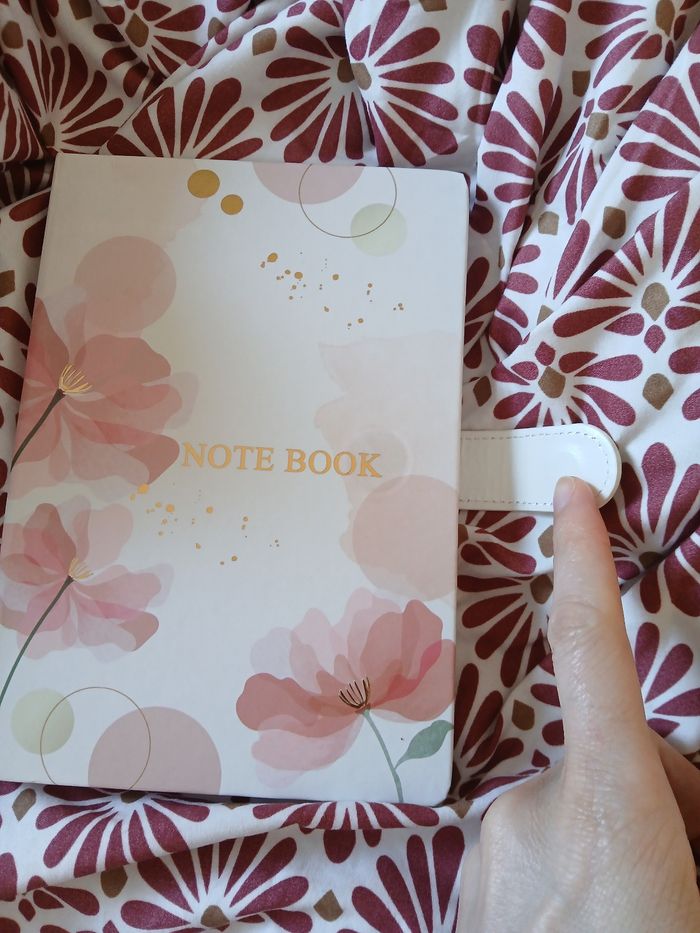 Notebook fleur - photo numéro 2