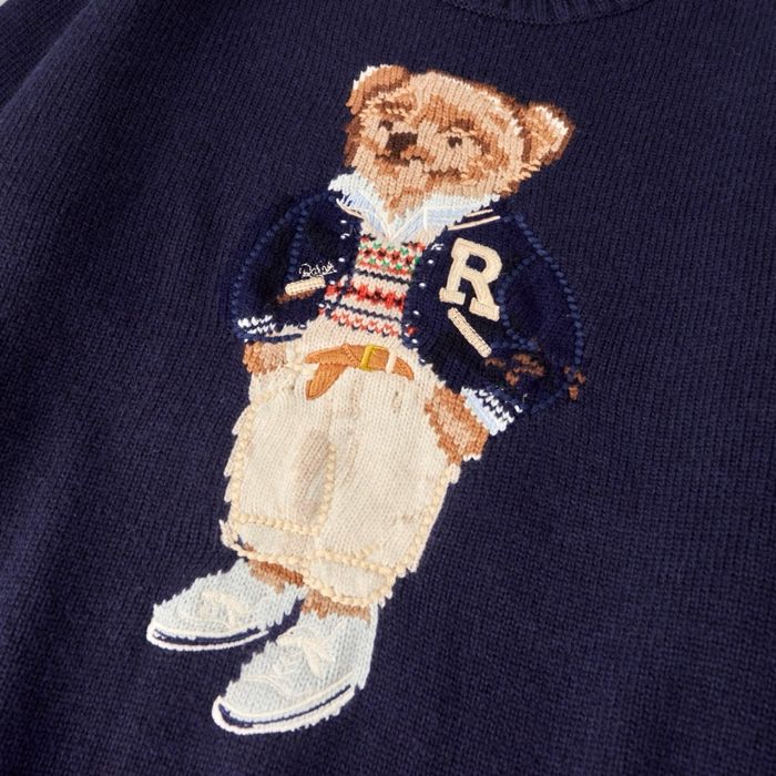 Pull Ralph Lauren Bear brodé / neuf - photo numéro 3