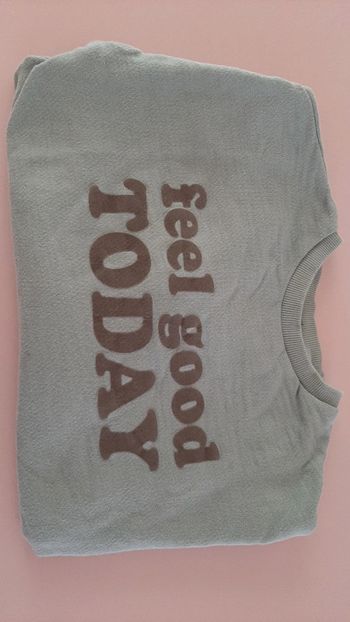 Sweat garçon 12 ans vert amande