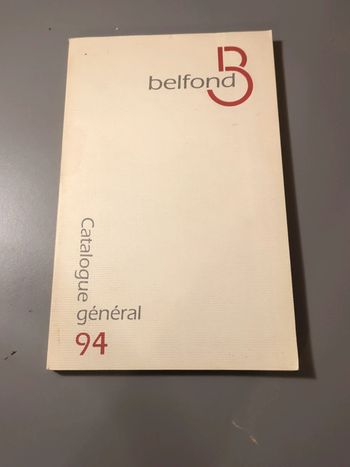 catalogue général Belfond 94