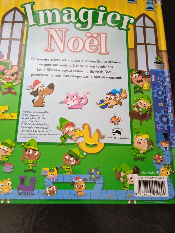 Livre enfant imagier Noël - photo numéro 2