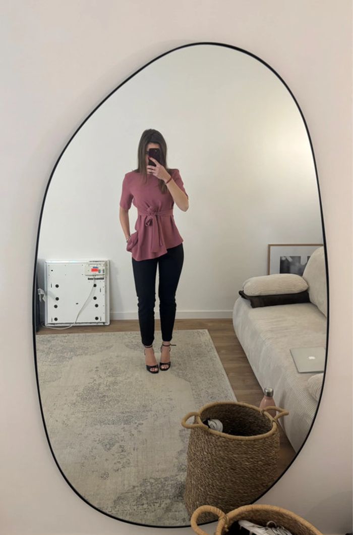 Blouse rose Zara femme taille XS - FR34 - W24