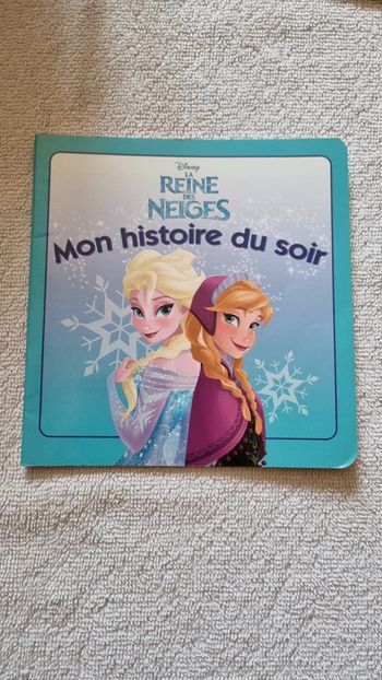 Livre histoire du soir la reine des neiges