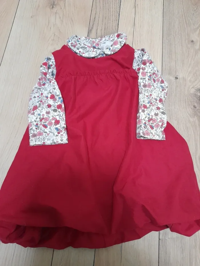 Ensemble robe rouge - photo numéro 2