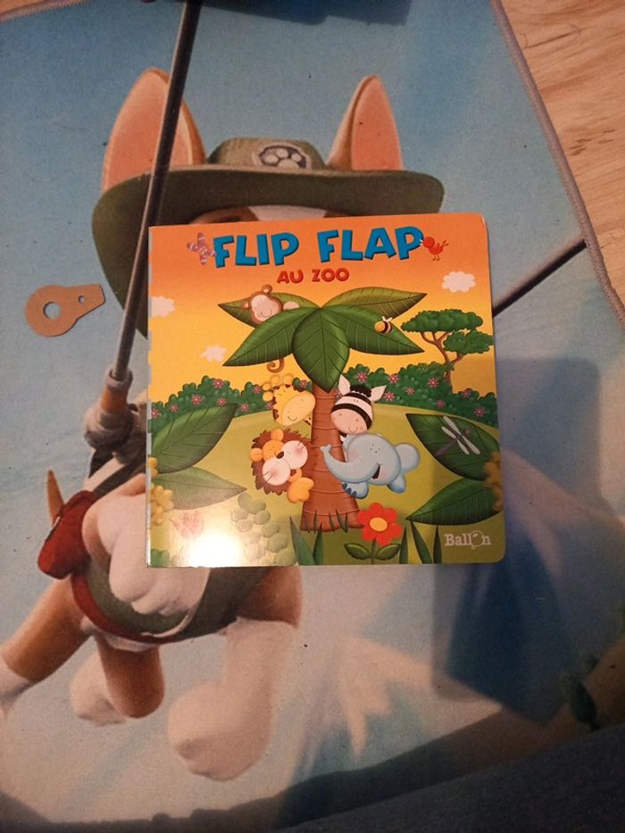 Livre flip flash au zoo