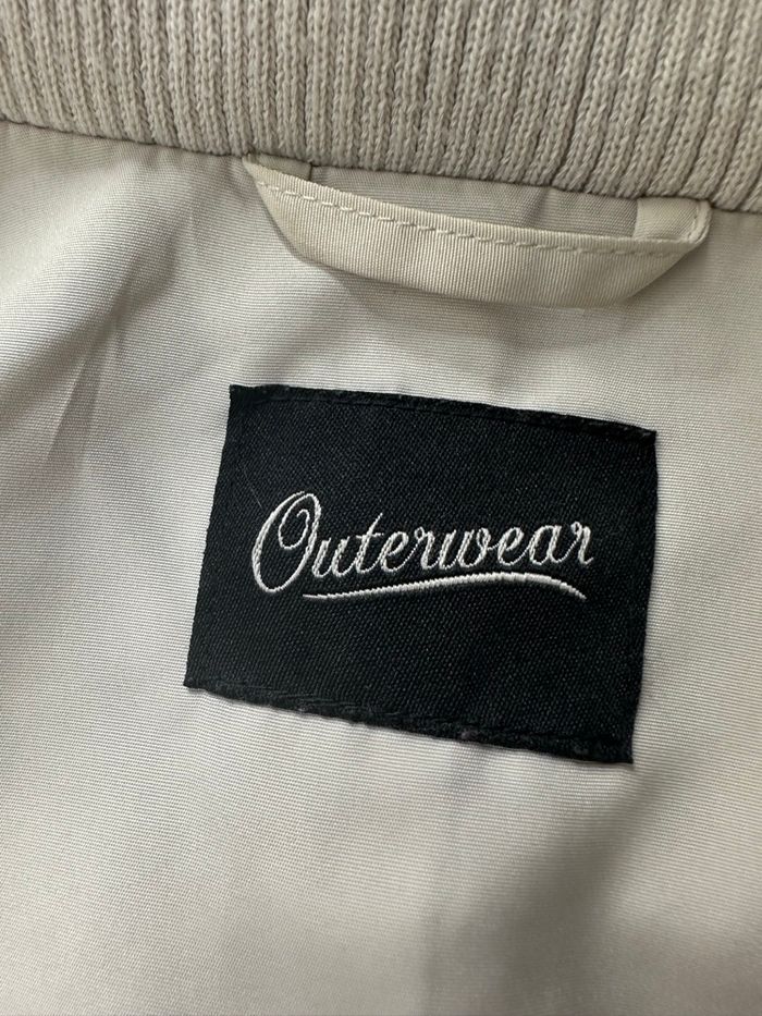 Veste matelassée doudoune fine blanc crème T40 L - photo numéro 4