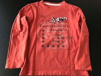 5 Tee shirt garçon manches longues