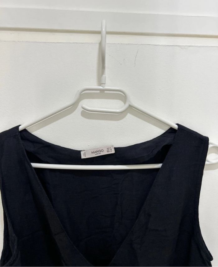 Combinaison short Mango taille S Noir - photo numéro 4
