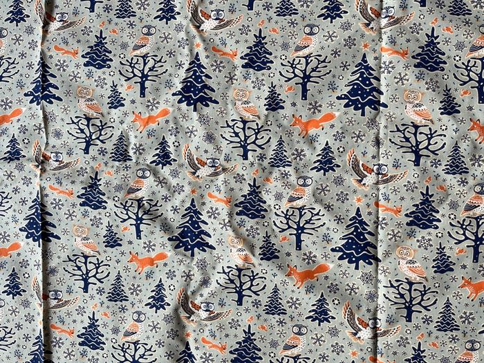 Tissu imprimé de Noël original - photo numéro 2