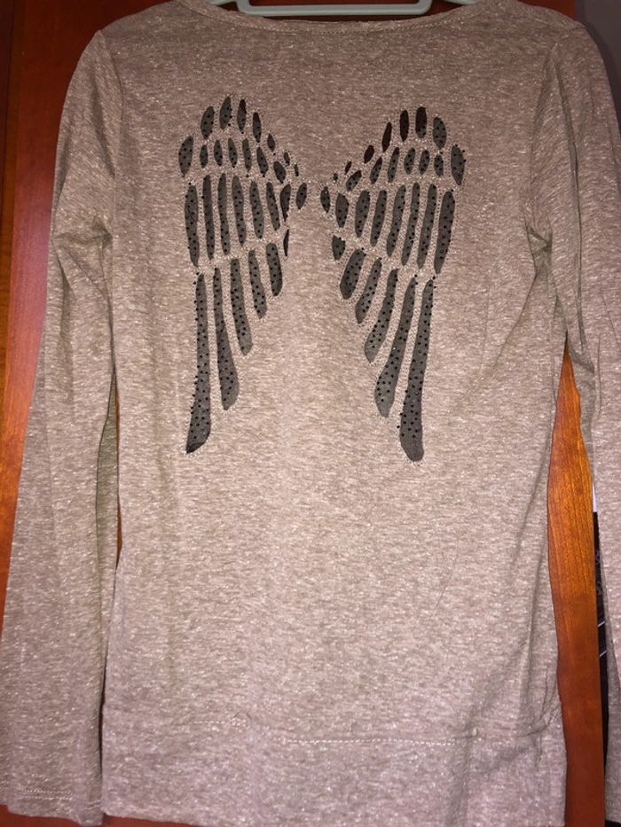 Pull léger beige col v It Hippie