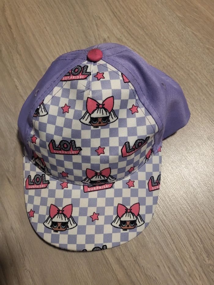 Casquette fille 52 cm réglable poupée LOL surprise