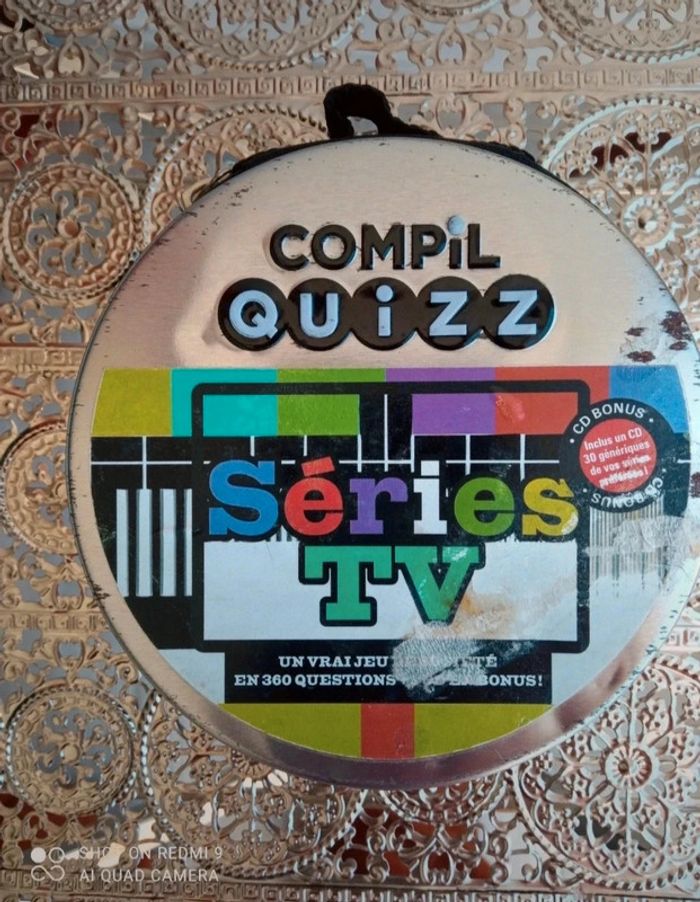 Jeu "compil' quizz Séries TV"💚