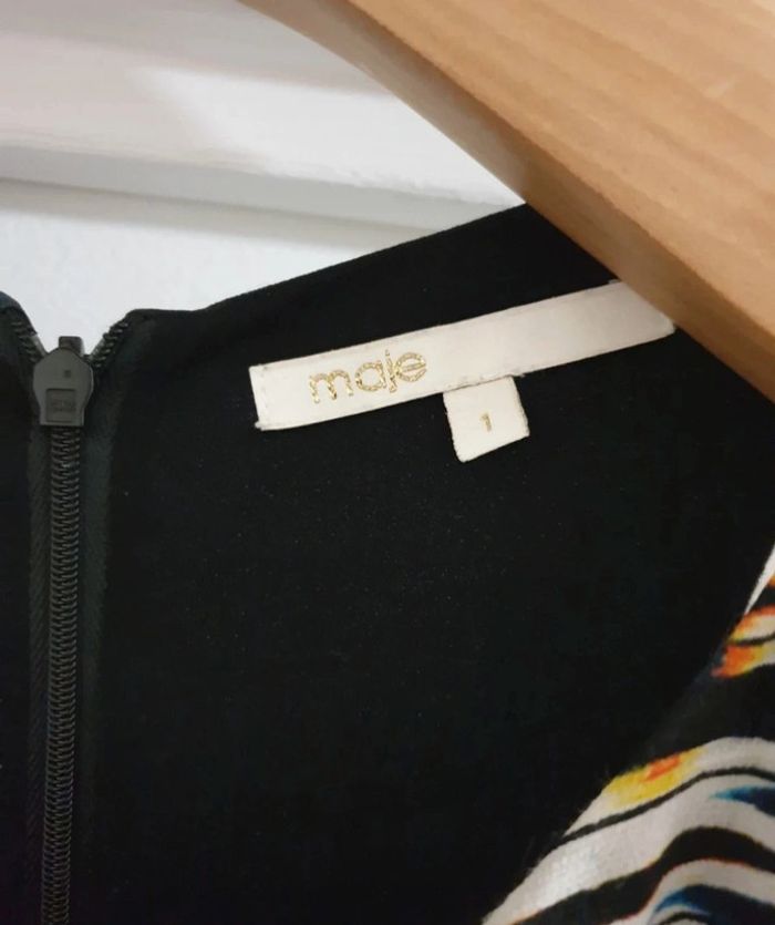 Robe été 100% Soie Maje Taille 1 - photo numéro 3