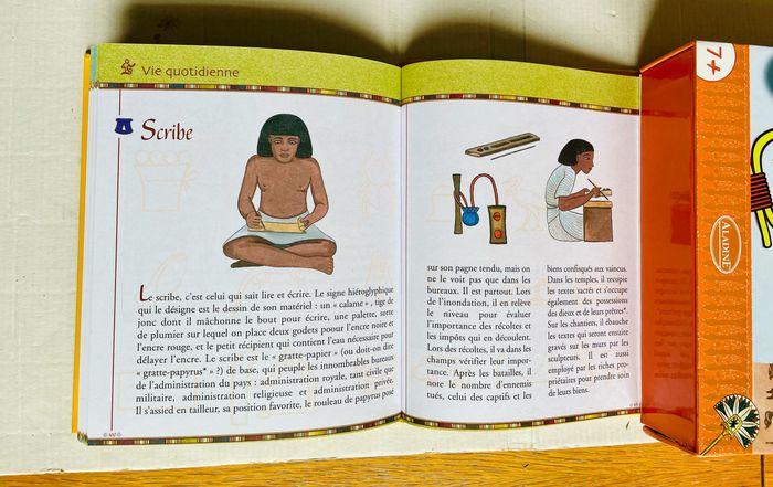 Mon 1er dictionnaire de l’Egypte + coffret neuf j’écris mon prénom en égyptien - photo numéro 5