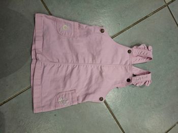 Robe rose à pression