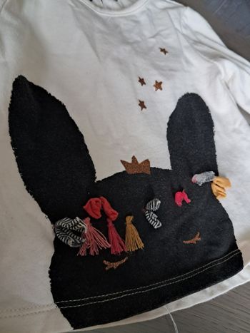 T-shirt ml lapin