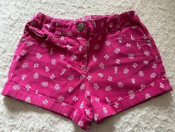 Joli short sergent major 4 ans