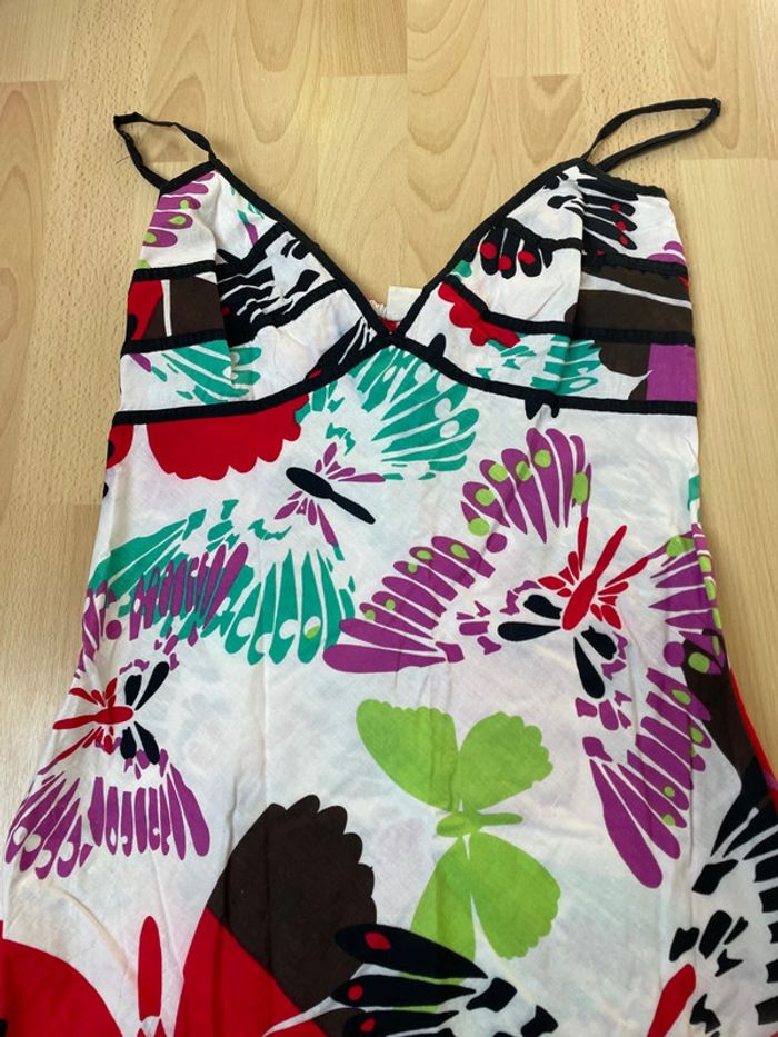 Robe été papillon L - photo numéro 2