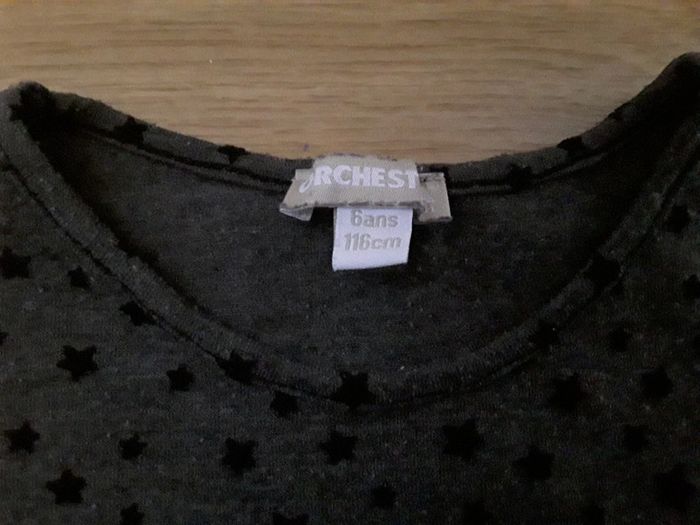 🔮 Tunique grise avec volants Orchestra 6 ans🔮 - photo numéro 4