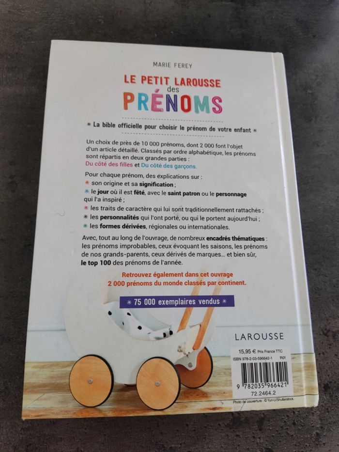 Le petit Larousse des prénoms - photo numéro 2