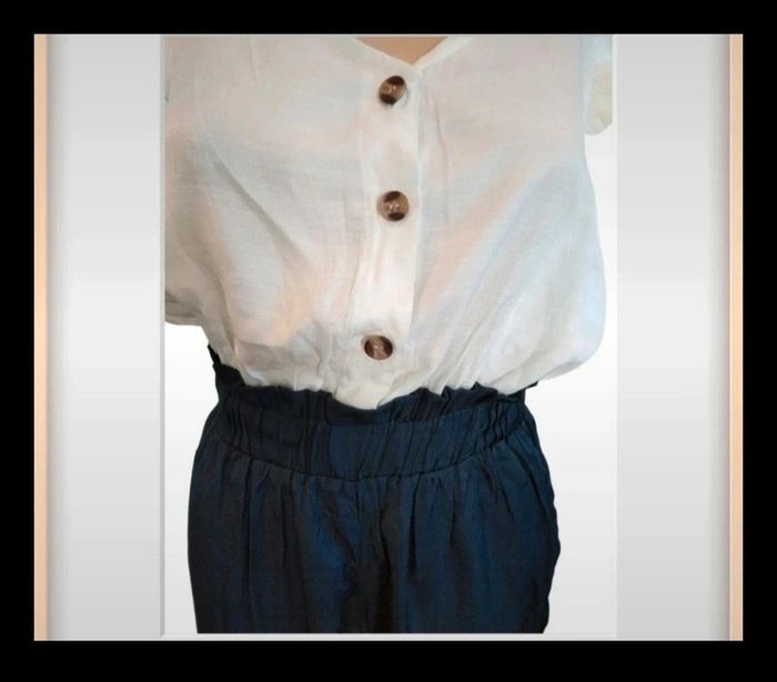 Combinaison pantalon manche courte taille XS - photo numéro 3