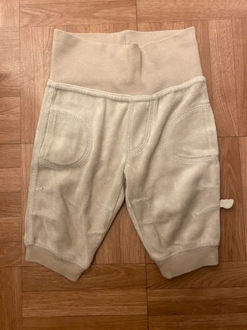 Pantalon jogging en velours beige Kiabi Baby