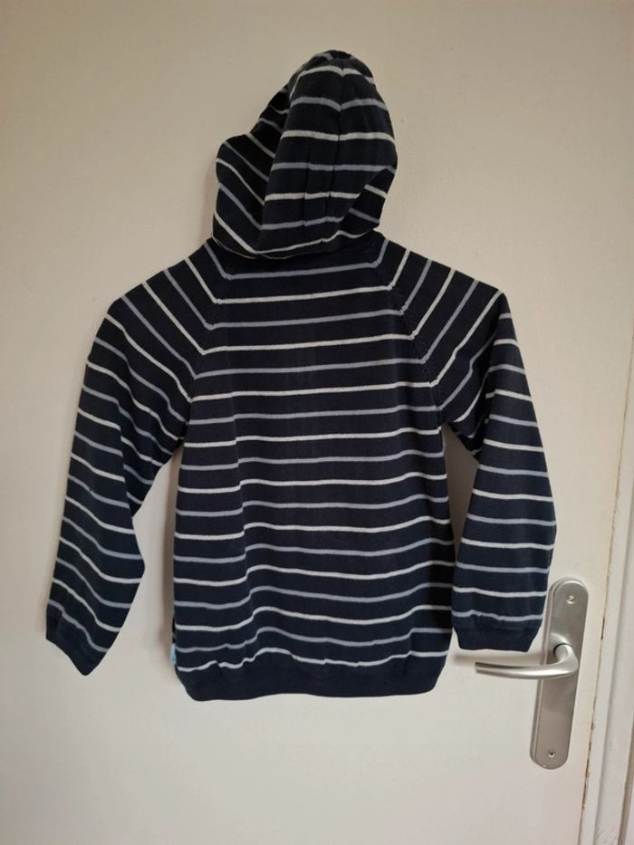 Gilet zippée garçon 7 ans sergent major - photo numéro 2