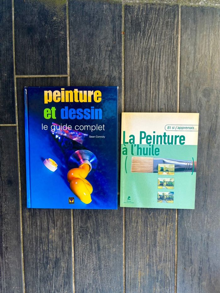 Lot Livres Pour Apprendre la Peinture et le Dessin / Possibilité de prendre à l’unité