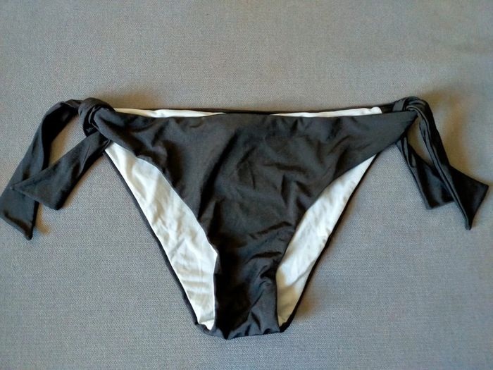 Bas de maillot noir à nouer – Philippe Matignon – Taille 38