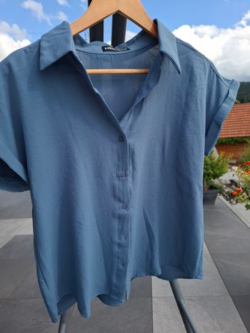 Chemisette bleue