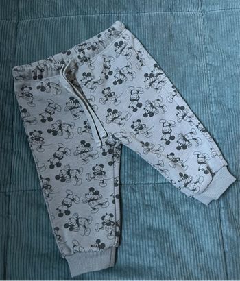 Pantalon Disney molletonné 9 mois jogging Disney