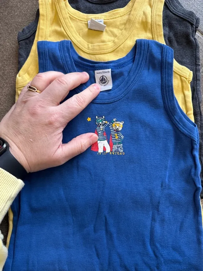 Lot de 4 T-shirt petit bateau - photo numéro 5