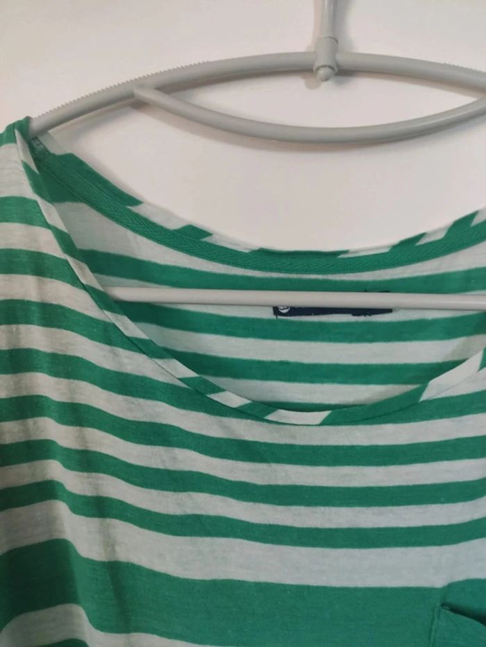 Petit bateau Tee shirt 30 % lin M - photo numéro 3