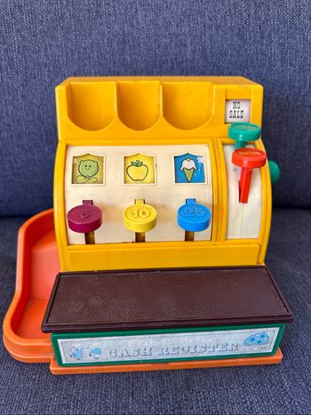 Caisse Fisher Price 1974