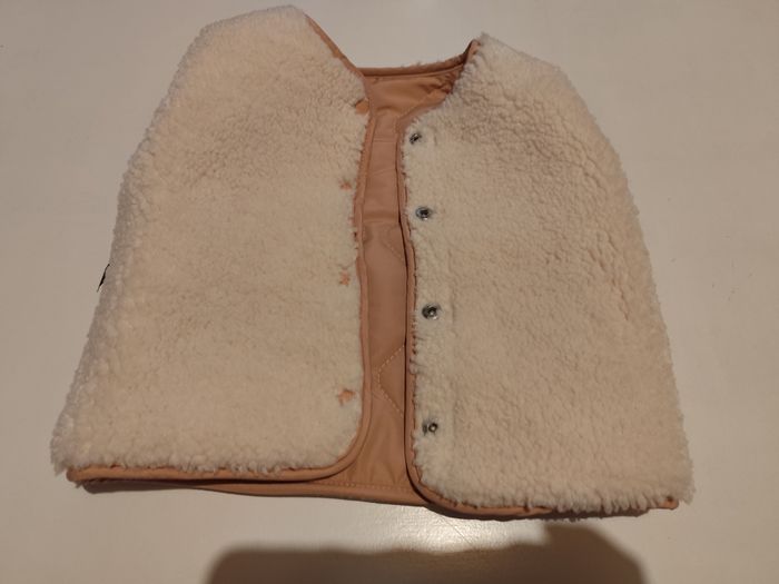 Blouson sans manche réversible bébé fille 9 mois kiabi - photo numéro 5