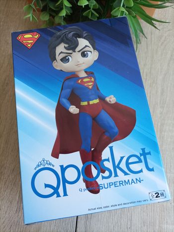 Figurine Superman DC comics Banpresto qposket Bandai