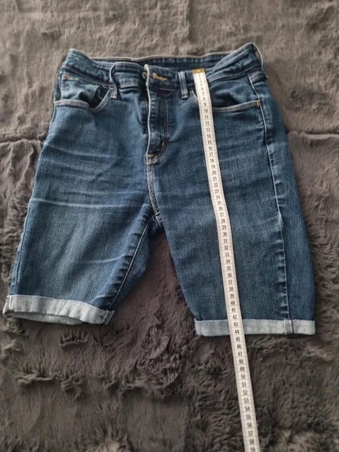 Short jeans levis bleu femme taille S - photo numéro 4