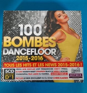 Cd 100 bombes dancefloor 2015 2016