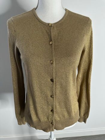 Cardigan doré Lauren Ralph Lauren T38 M
