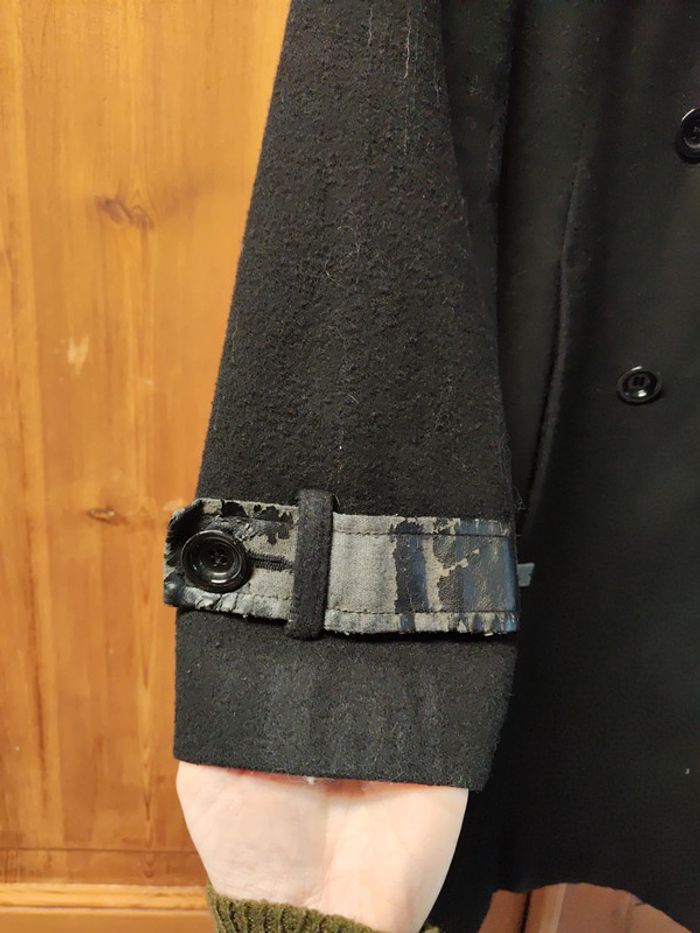 Manteau chaud hiver noire Only - photo numéro 3