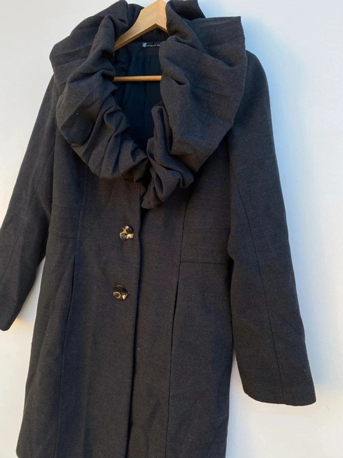 Manteau gris foncé - photo numéro 3