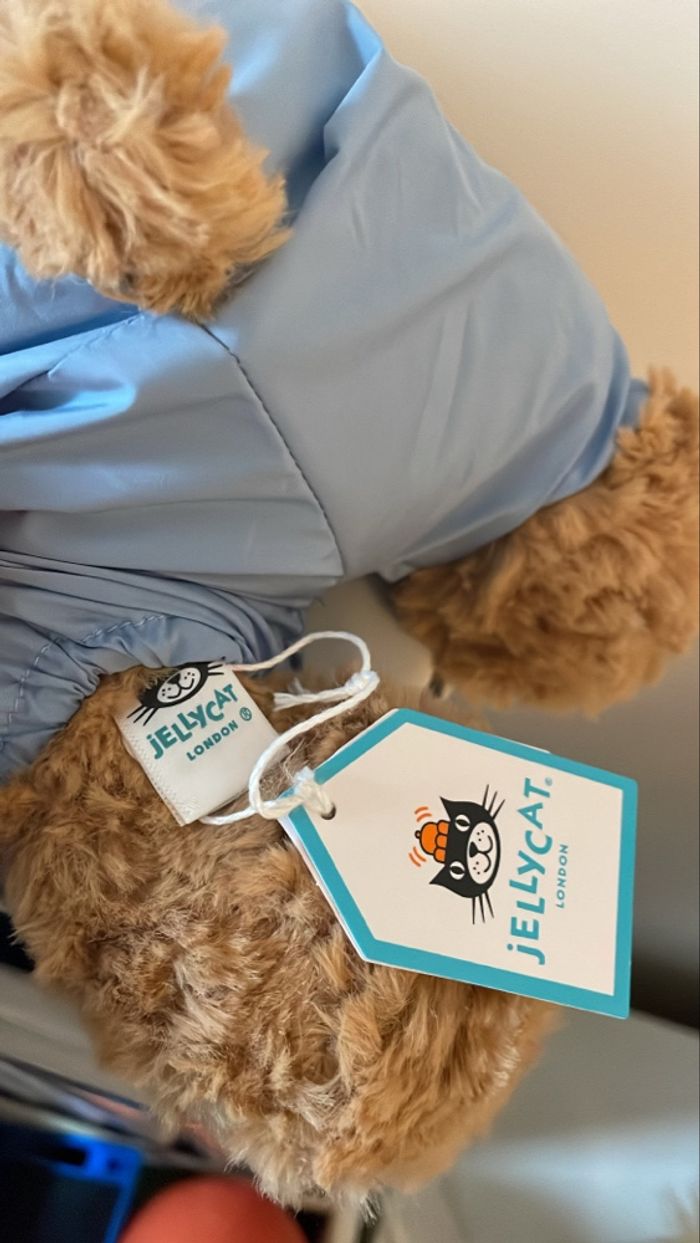 Peluche Jellycat Bartholomew Bear Snow Suit - photo numéro 9