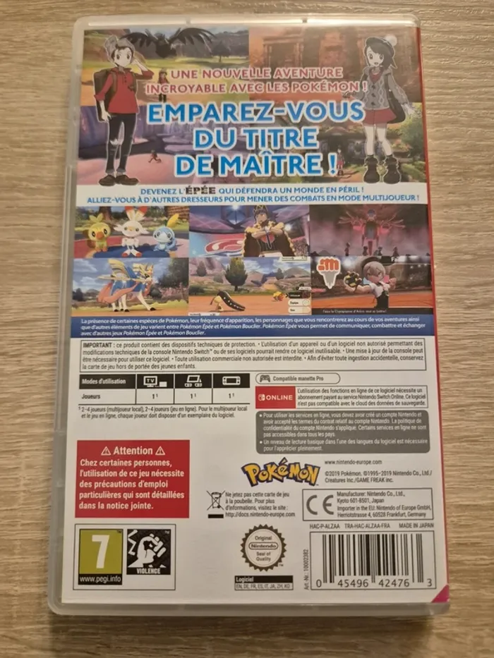 Pokémon Épée - Switch - photo numéro 2